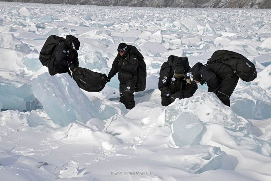 Mares SSI XR Team at Lake Baikal 2017