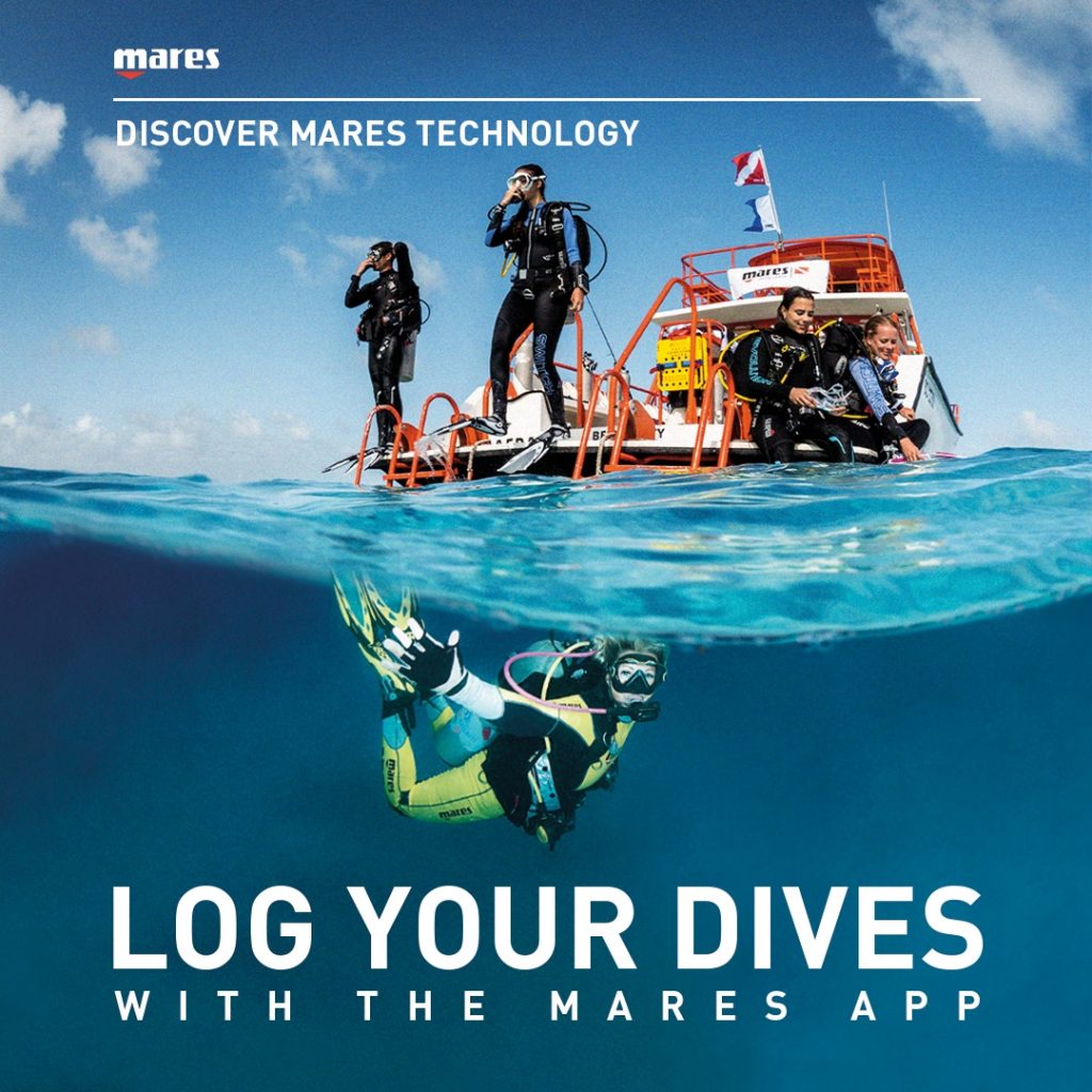 Discover the advantages of logging your dives with the Mares app